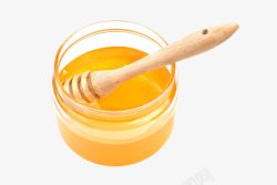杯子里的蜂蜜糖浆素材