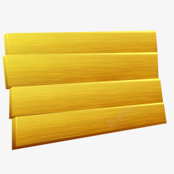黄色木板效果图形矢量图素材