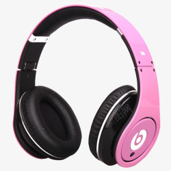 粉色兔耳粉色的音乐耳麦装备高清图片