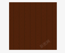 深啡色木制地板矢量图素材