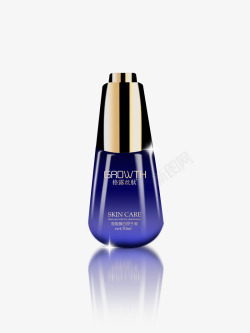 空白化妆瓶蓝瓶化妆品高清图片