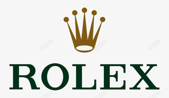 奢侈品劳力士logo商业图标图标