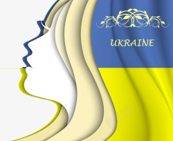 乌克兰女子侧脸素材