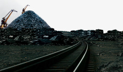 煤矿挖土机矿山高清图片