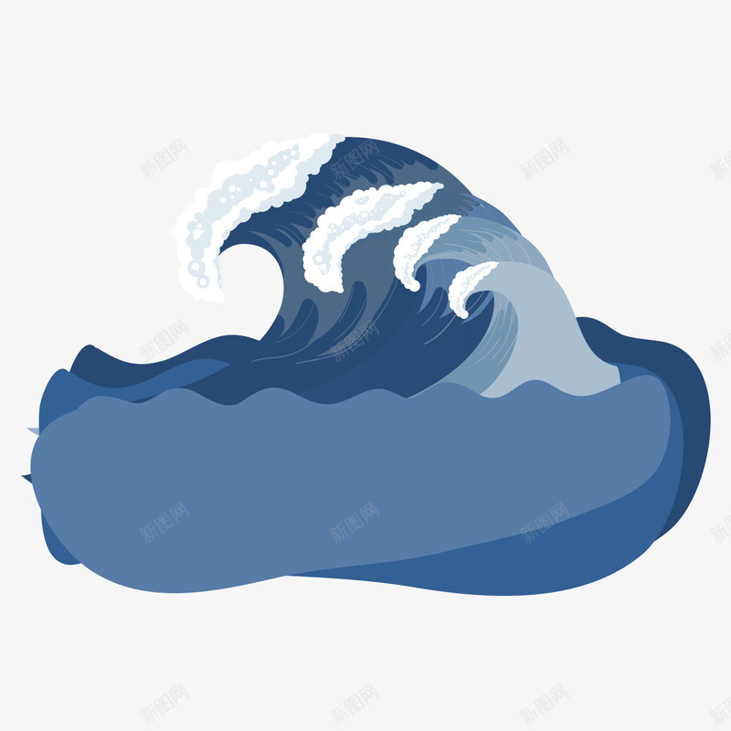 卡通海浪海潮潮水png免抠素材_88icon https://88icon.com 卡通 海浪 海潮 潮水