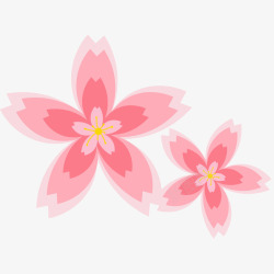 粉色的樱花啊素材