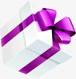 紫色华丽包装精品礼盒素材