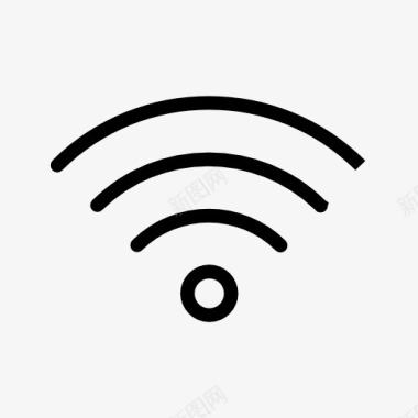 信号定位WiFi信号全图标图标