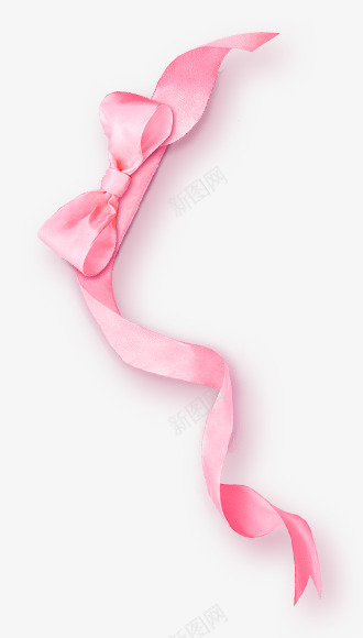 粉色蝴蝶丝带海报png免抠素材_88icon https://88icon.com 丝带 海报 粉色 蝴蝶