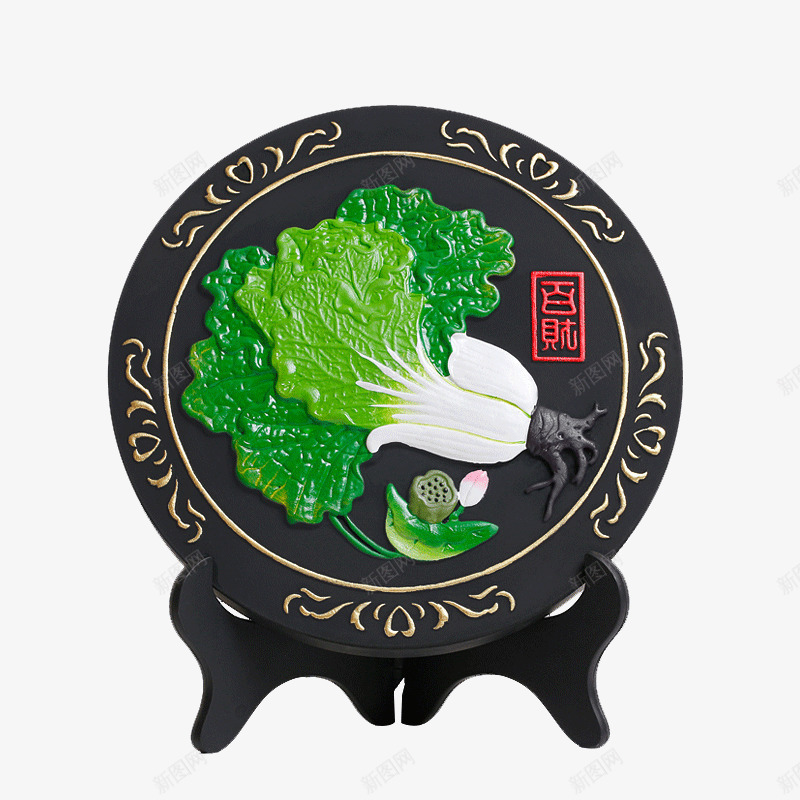 客厅摆件白菜办公室桌面摆设室内psd免抠素材_88icon https://88icon.com 创意 素雅 艺术 高档