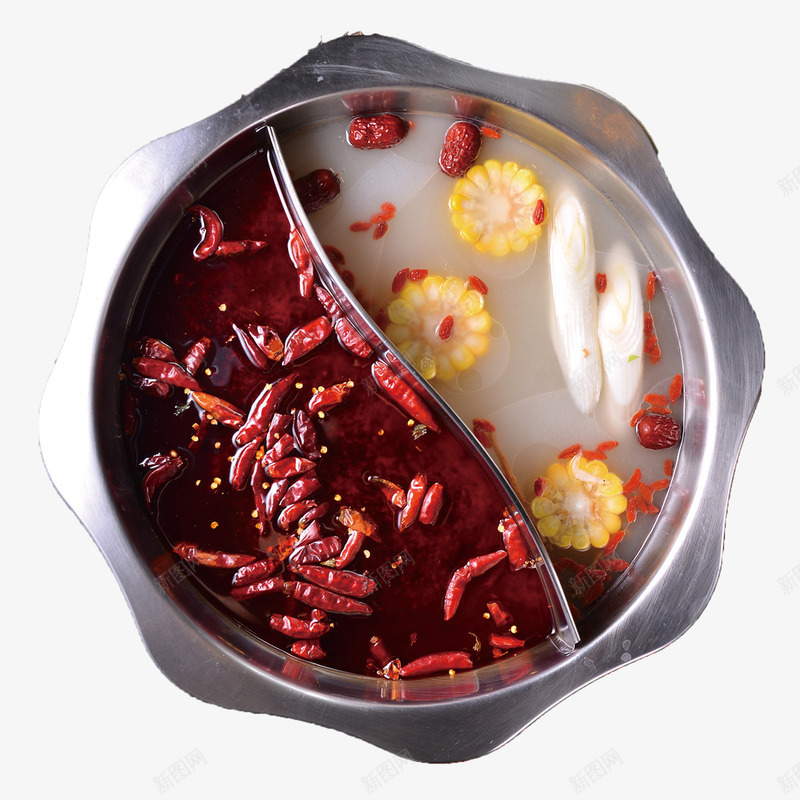 鸳鸯锅宣传png免抠素材_88icon https://88icon.com 健康 宣传 干净 火锅 火锅宣传 美味 辣椒 鸳鸯锅 麻辣