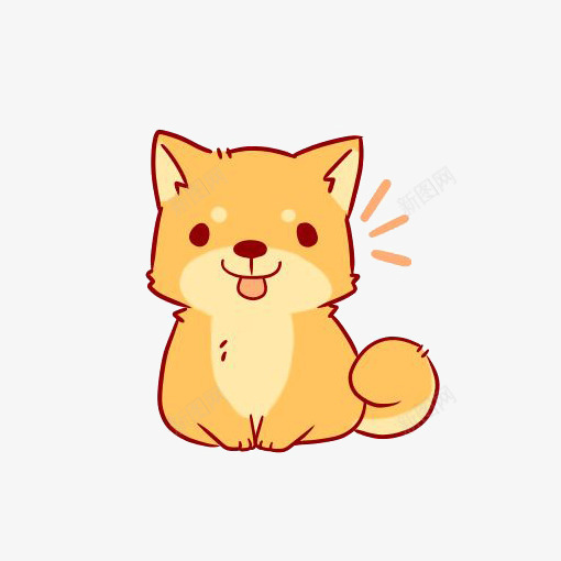 卡通黄色小猫咪png免抠素材_88icon https://88icon.com 动物 卡通 点缀 猫咪