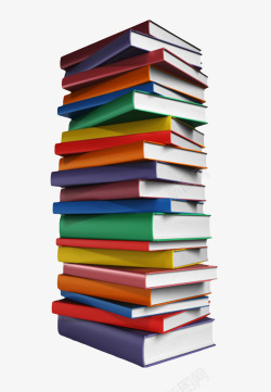 一堆叠放一堆叠放不整齐的书籍实物高清图片