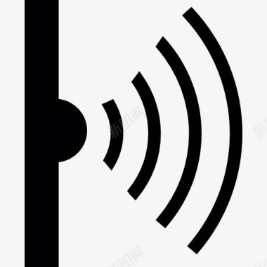 WiFi无线连接无线发射机图标图标