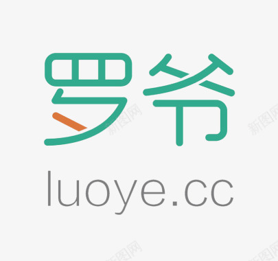 创意love字体网络科技logo创意图标图标