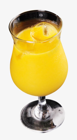 芒果汁饮品素材