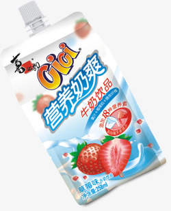 喜之郎草莓味吸吸果冻高清图片