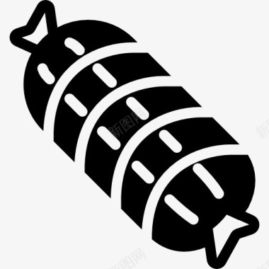 猪蹄火腿图标图标