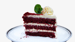 红丝绒蛋糕素材