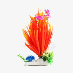 水族鱼缸造景装饰花草塑料素材