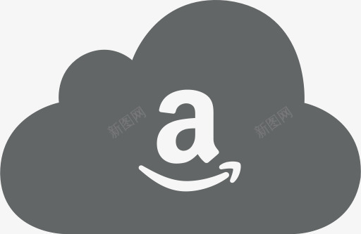 亚马逊云卖店购物云端网络图标版图标