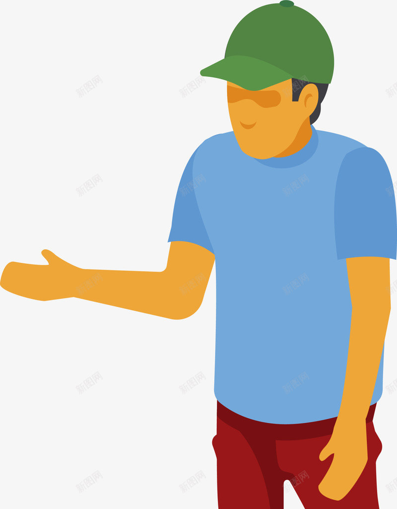 人物插画站立的男人png免抠素材_88icon https://88icon.com 人物插画 带着帽子 男人插画 站立的男人 绿色帽子 邀请
