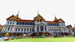 曼谷大皇宫景区素材