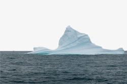 海面冰山一角素材