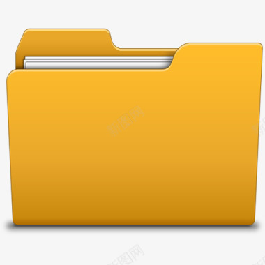 文件夹黄色文件夹图标图标