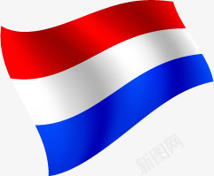 卡通荷兰国旗元素图标图标