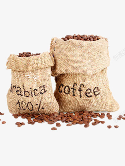 咖啡png免抠素材_88icon https://88icon.com 咖啡豆 豆子 麻袋