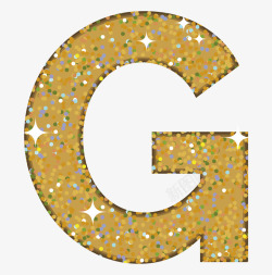 字母G艺术字素材