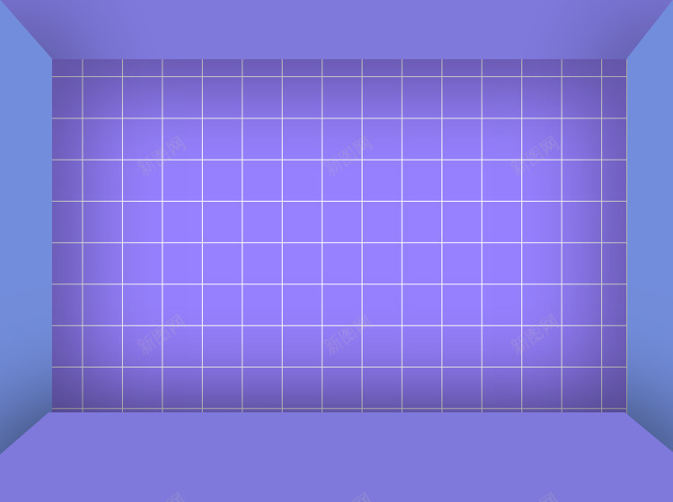 紫色方格空间感背景png免抠素材_88icon https://88icon.com 格子 空间 紫色 背景