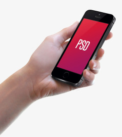 iphone5手机模型PSD分层高清图片