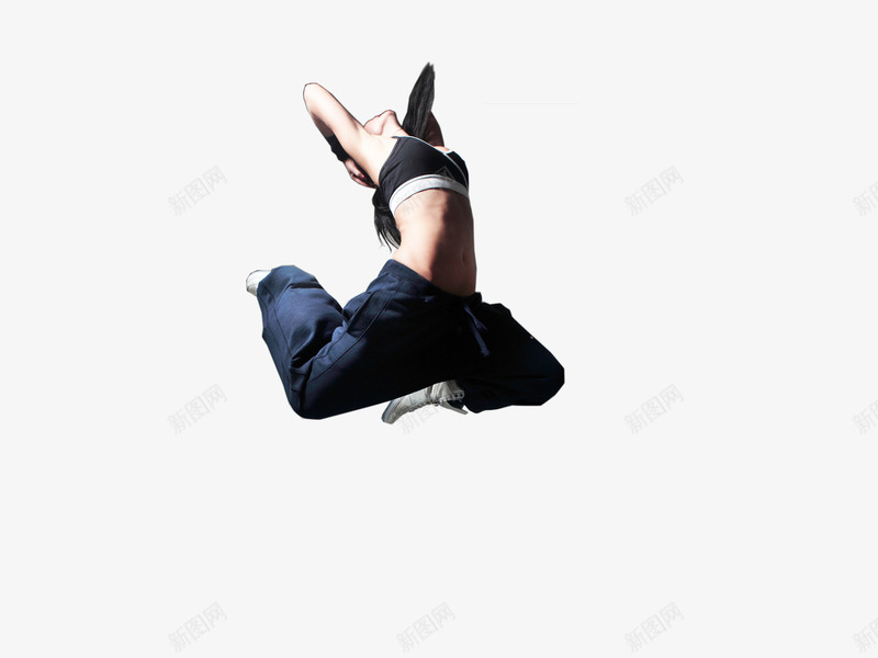 舞动青春png免抠素材_88icon https://88icon.com 热情 街舞 跳舞的女孩 青春