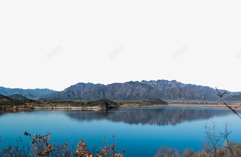 昌平十三陵水库风景png免抠素材_88icon https://88icon.com 北京 旅游 景点 著名 风景