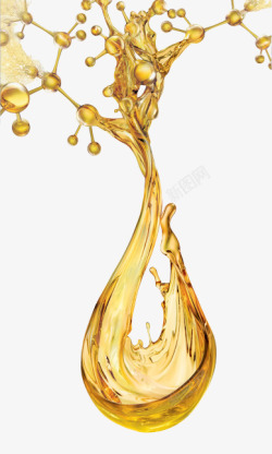 油水油水流动水珠高清图片