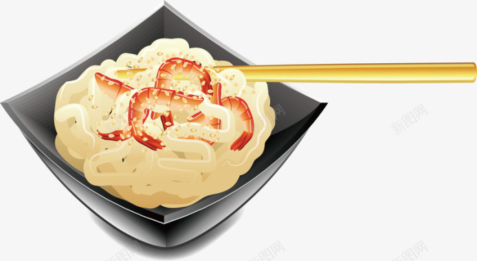 碟子素描碗筷饭碗矢量图图标图标