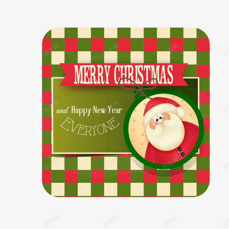 圣诞老人卡片png免抠素材_88icon https://88icon.com 卡片 圣诞 圣诞老人 聖誕 节日 装饰