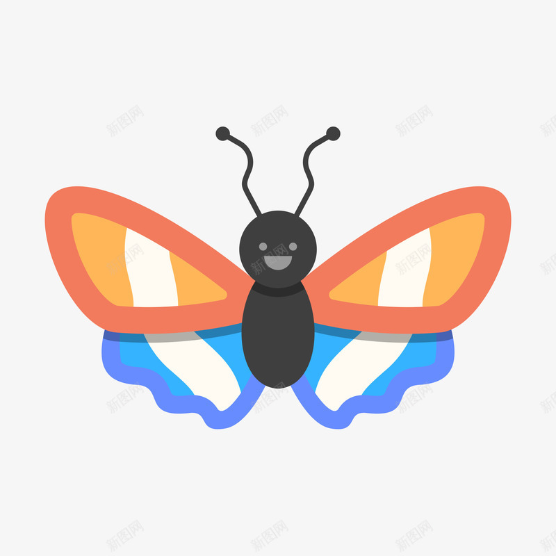 卡通手绘文艺简约蝴蝶动物插画设png免抠素材_88icon https://88icon.com 创意蝴蝶形态设计 卡通手绘文艺简约蝴蝶动物插画设计免费下载 广告设计 手绘文艺风动物插画 杂志动物插画装饰 海报设计 简约手绘动物