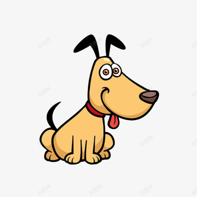 吐舌头的小狗卡通png免抠素材_88icon https://88icon.com 卡通 吐舌头 小狗 狗