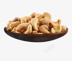 盐焗腰果坚果零食素材