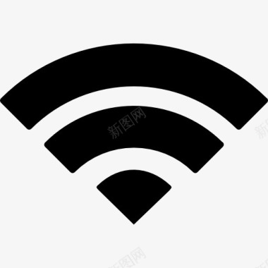 无线网WiFi信号图标图标