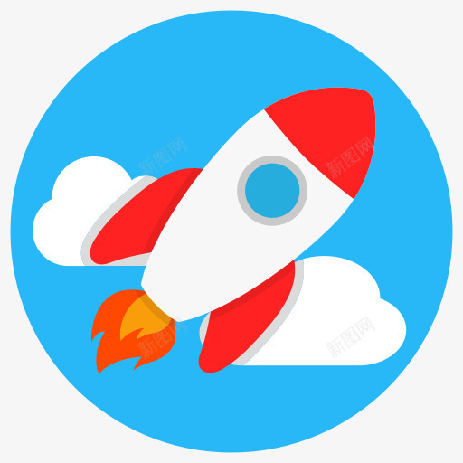 升压火箭空间启动10conpng免抠素材_88icon https://88icon.com Boost rocket space startup 升压 启动 火箭 空间