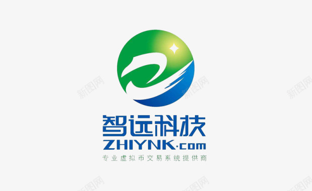 蓝色一点资讯logo网络科技logo创意图标图标