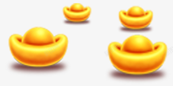 金色卡通中国金元宝贴图png免抠素材_88icon https://88icon.com 中国 卡通 贴图 金元宝 金色