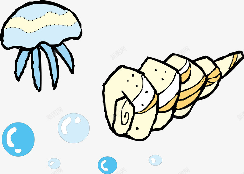 海洋生物png免抠素材_88icon https://88icon.com 卡通 大海生物 海产品 海洋 海洋王国 海洋生物 海鲜 田螺