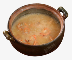 龙虾砂锅粥素材