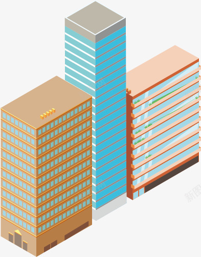 建筑高楼城镇都市地产矢量图ai免抠素材_88icon https://88icon.com 公路 地产 城镇 建筑 招牌 树木 高楼 矢量图