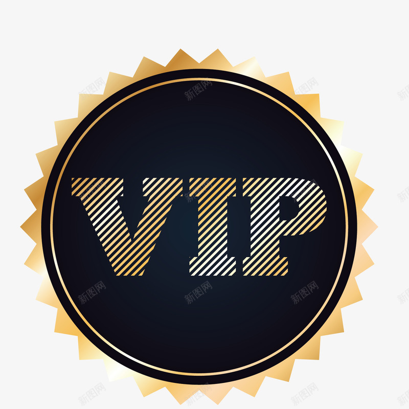 VIP创意矢量图eps免抠素材_88icon https://88icon.com vip 创意 圆形标志 标签 渐变 矢量创意 矢量图形 矢量图